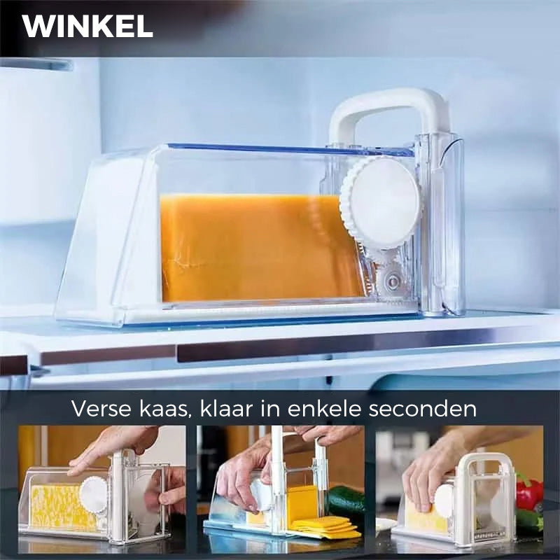 CheezyPro – The Ultimate 4-in-1 Cheese Tool for Perfect Cuts & Storage