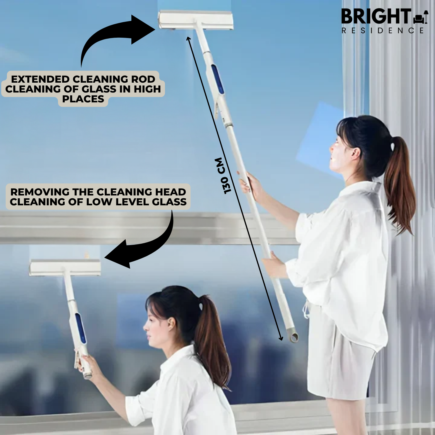 GlassSwipe™ - Streak-free shine with one swipe