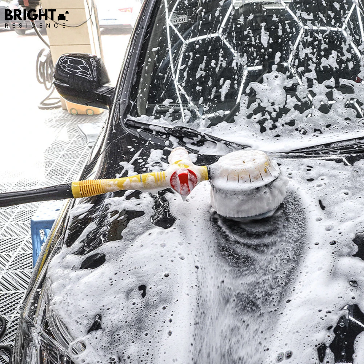 AquaTwist – Effortless Car Cleaning, No Power Needed!