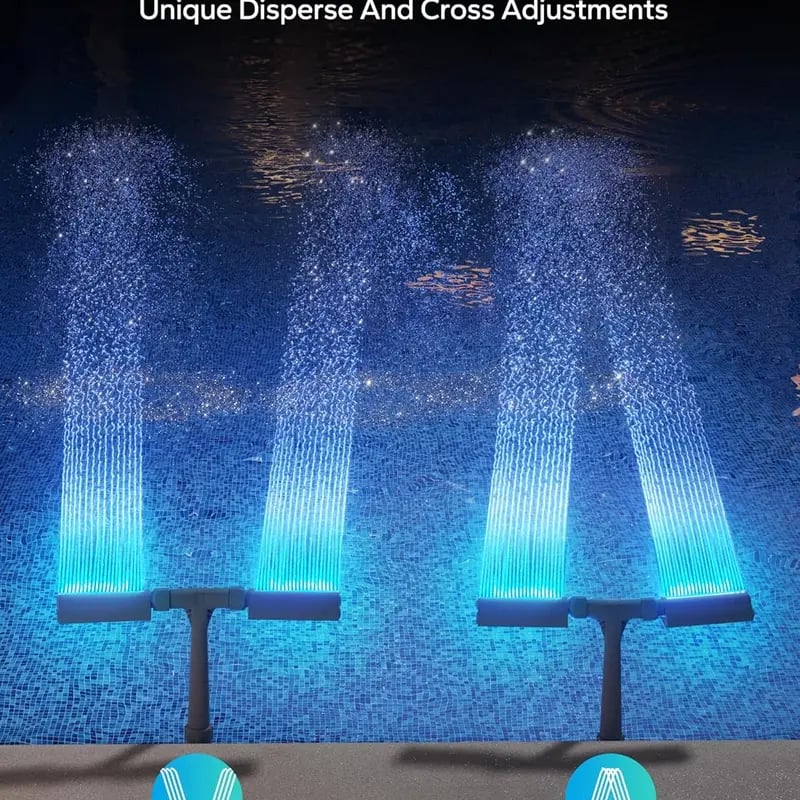 SunSpray – Transform Your Pool into a Glowing Water Show