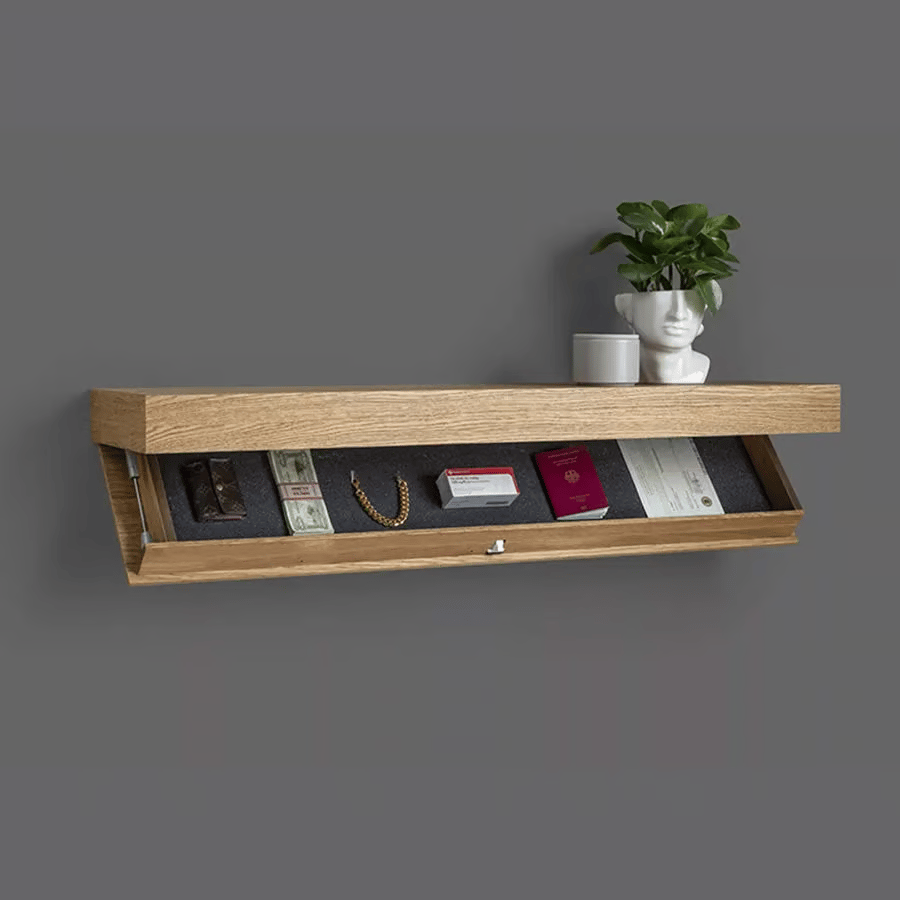 HideAway – Shelf with invisible secret compartment