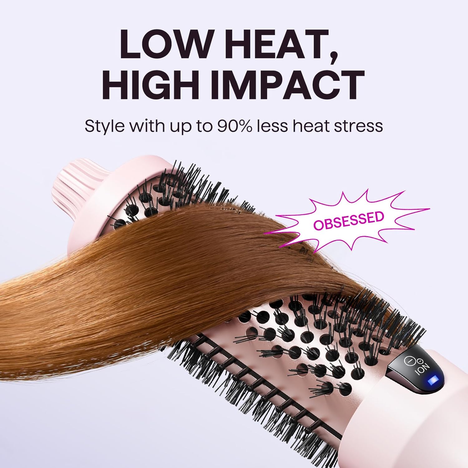 GlamWave Pro – The Ionic Thermal Brush for Shiny, Voluminous Hair