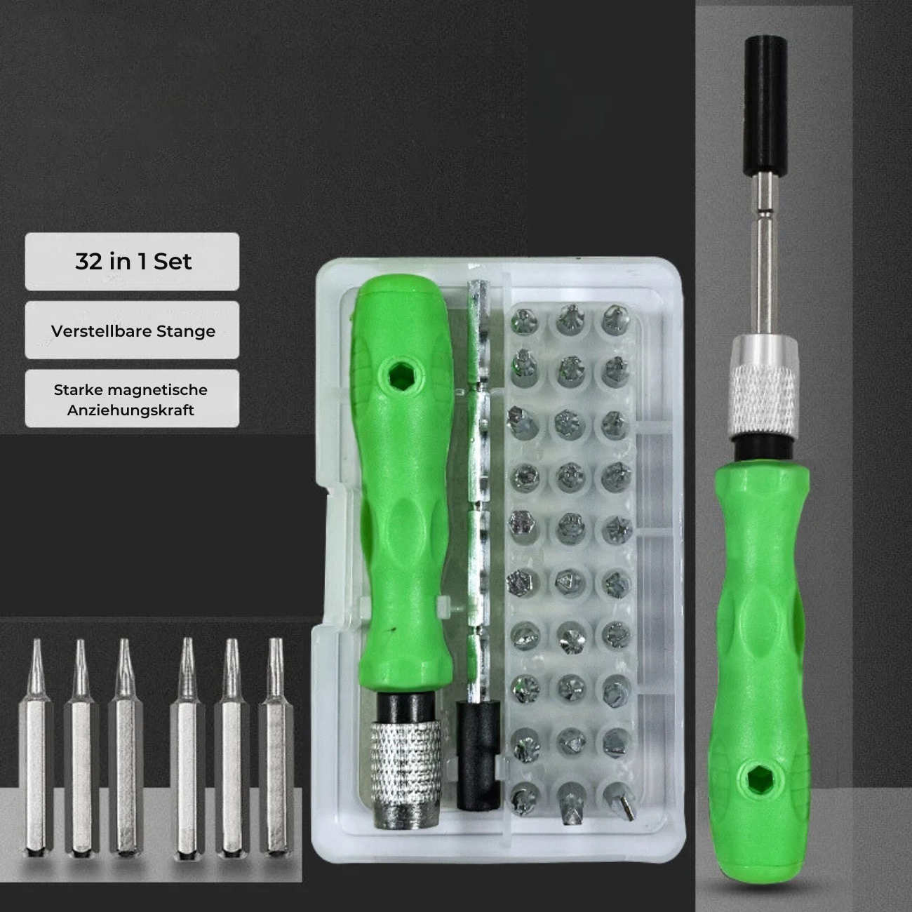 ToolMate - Your 32-in-1 Precision Screwdriver Set!