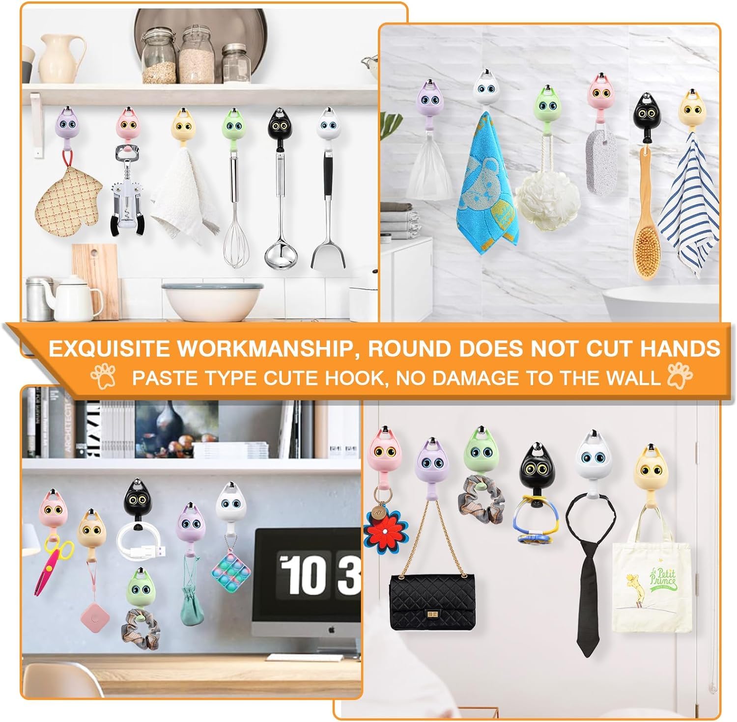 1+1 FREE | PawHook™ - Cute cat hooks for more order!