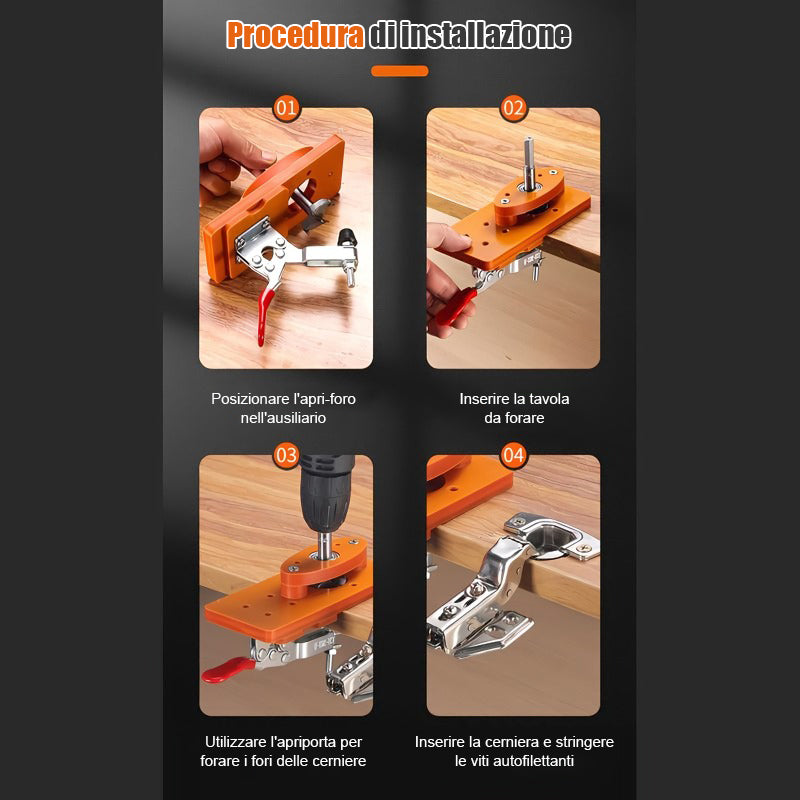 ProHinge – Perfect Drill Holes in Seconds!