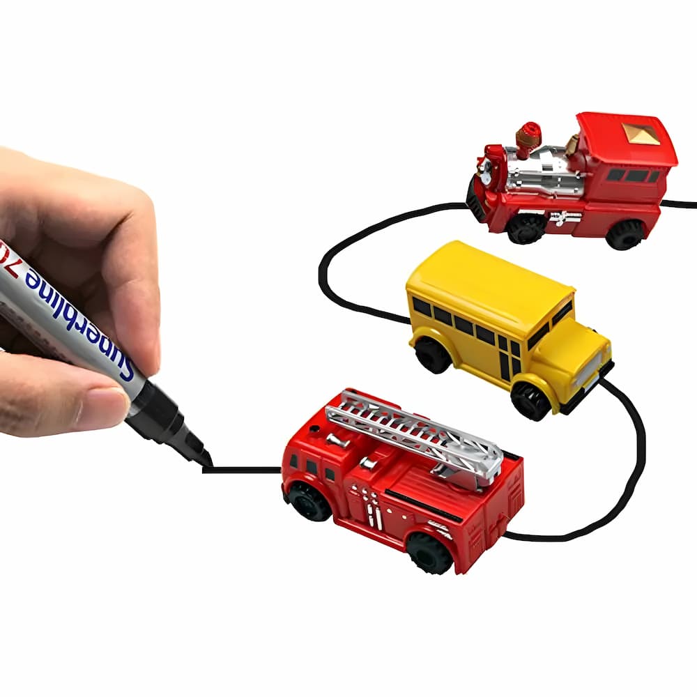 MagicLine Car – The car that follows your drawings