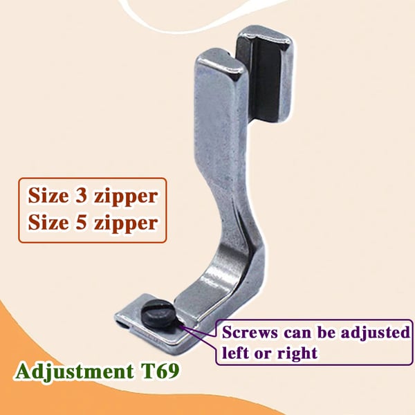 1+1 FREE | ZipFlex - Adjustable zipper foot sewing machine