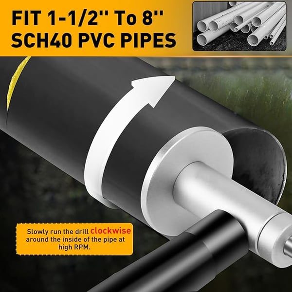 PipeMaster – Precise Cutting of PVC Pipes from the Inside!