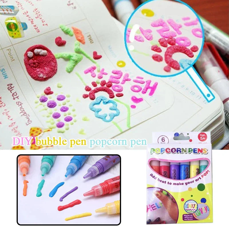 1+1 FREE | PuffyArt - 3D Puffy Paint Pens