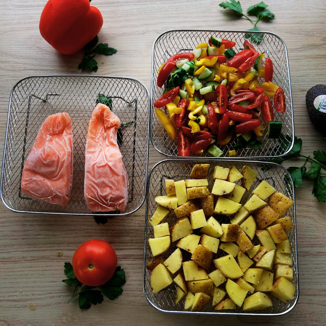 2+1 FREE | FryRack - More efficiency for your hot air fryer