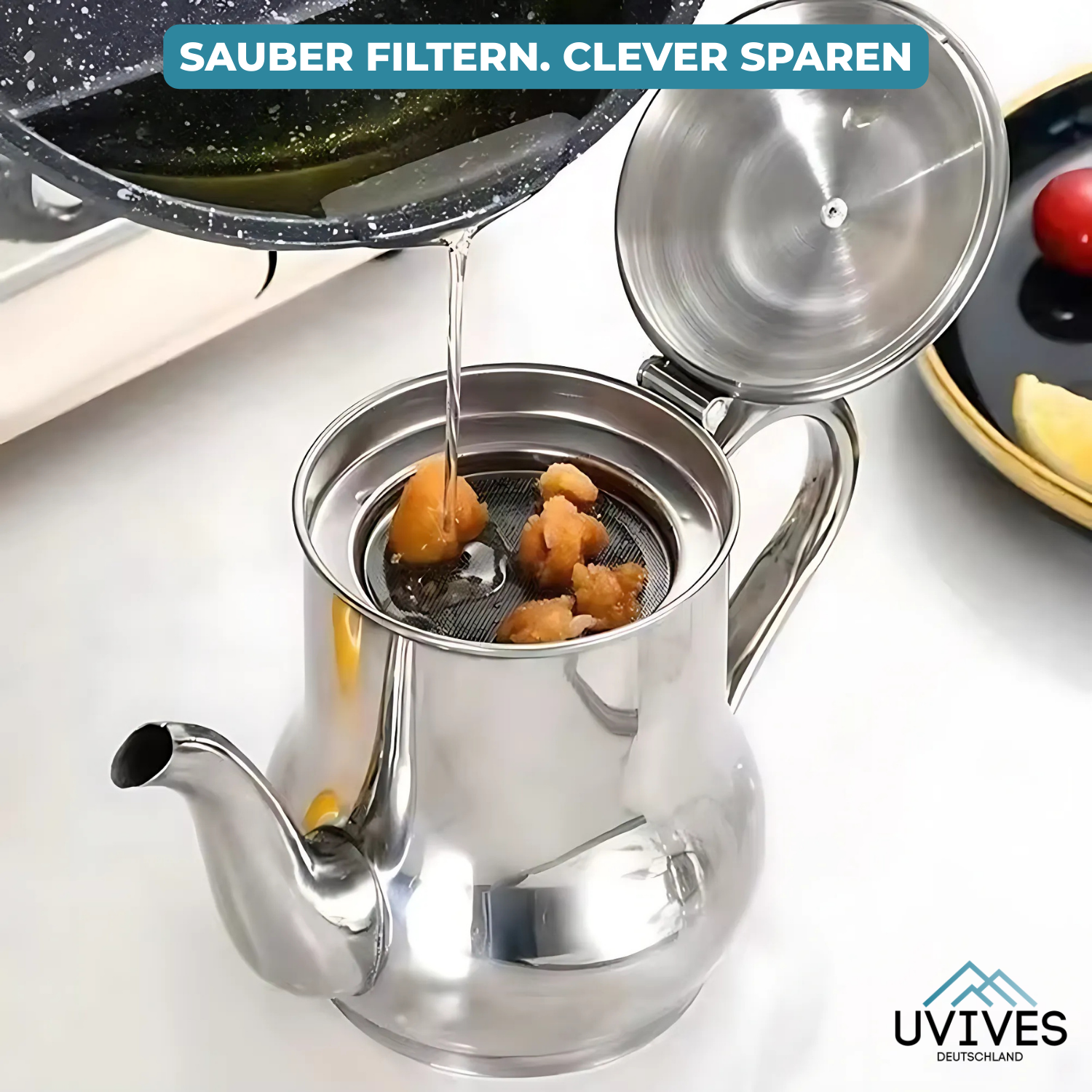 OilMate - Cleaner fat, better cooking, less waste