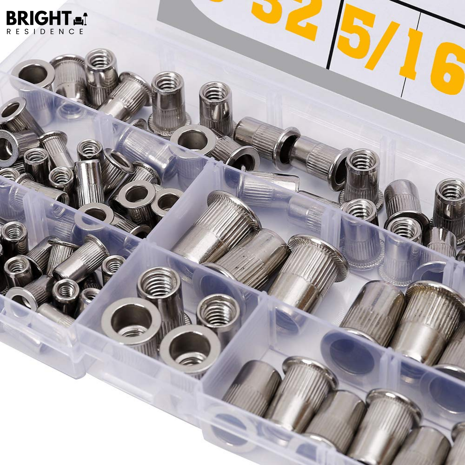 RivetGrip™ - Flat head threaded nut rivet nut set
