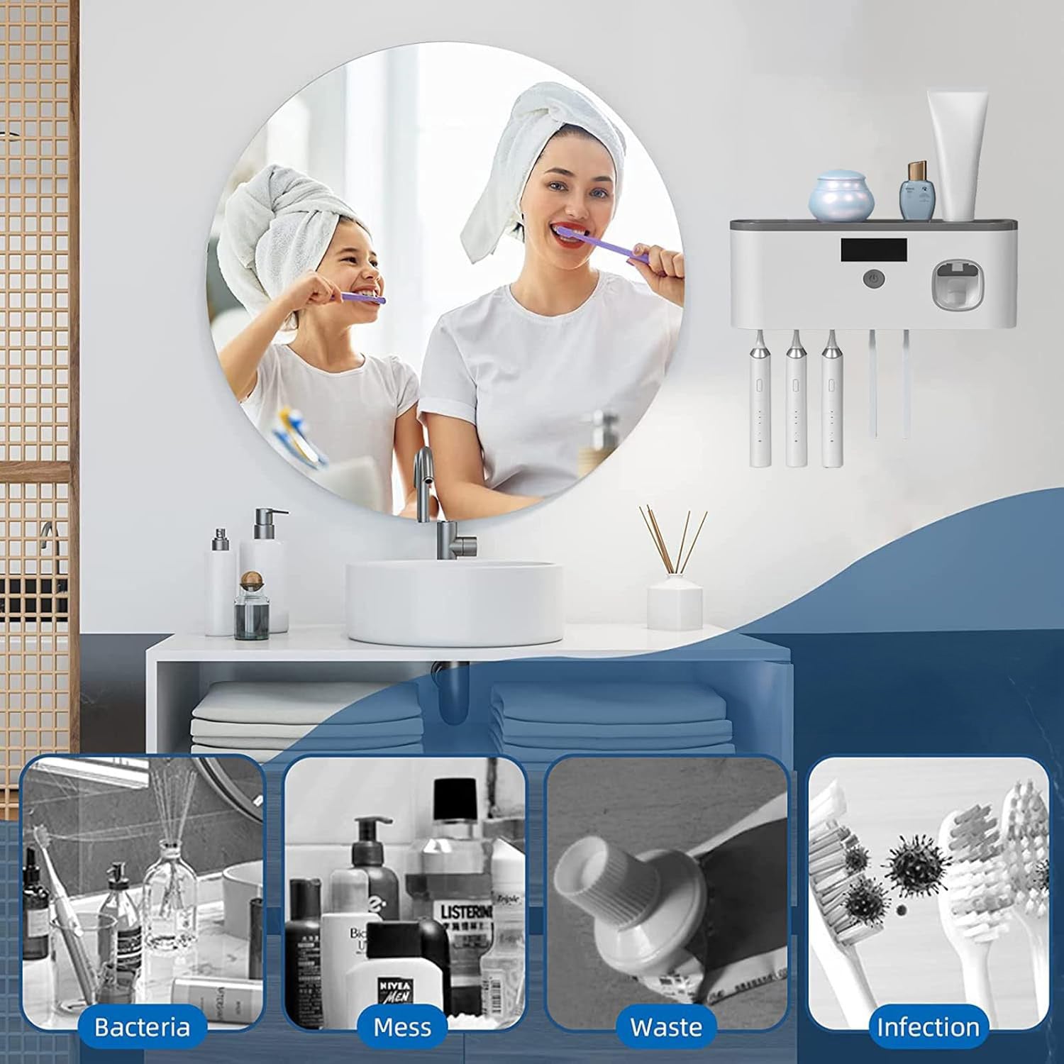 UVShield – Smart Hygiene & Effortless Toothpaste Dispensing