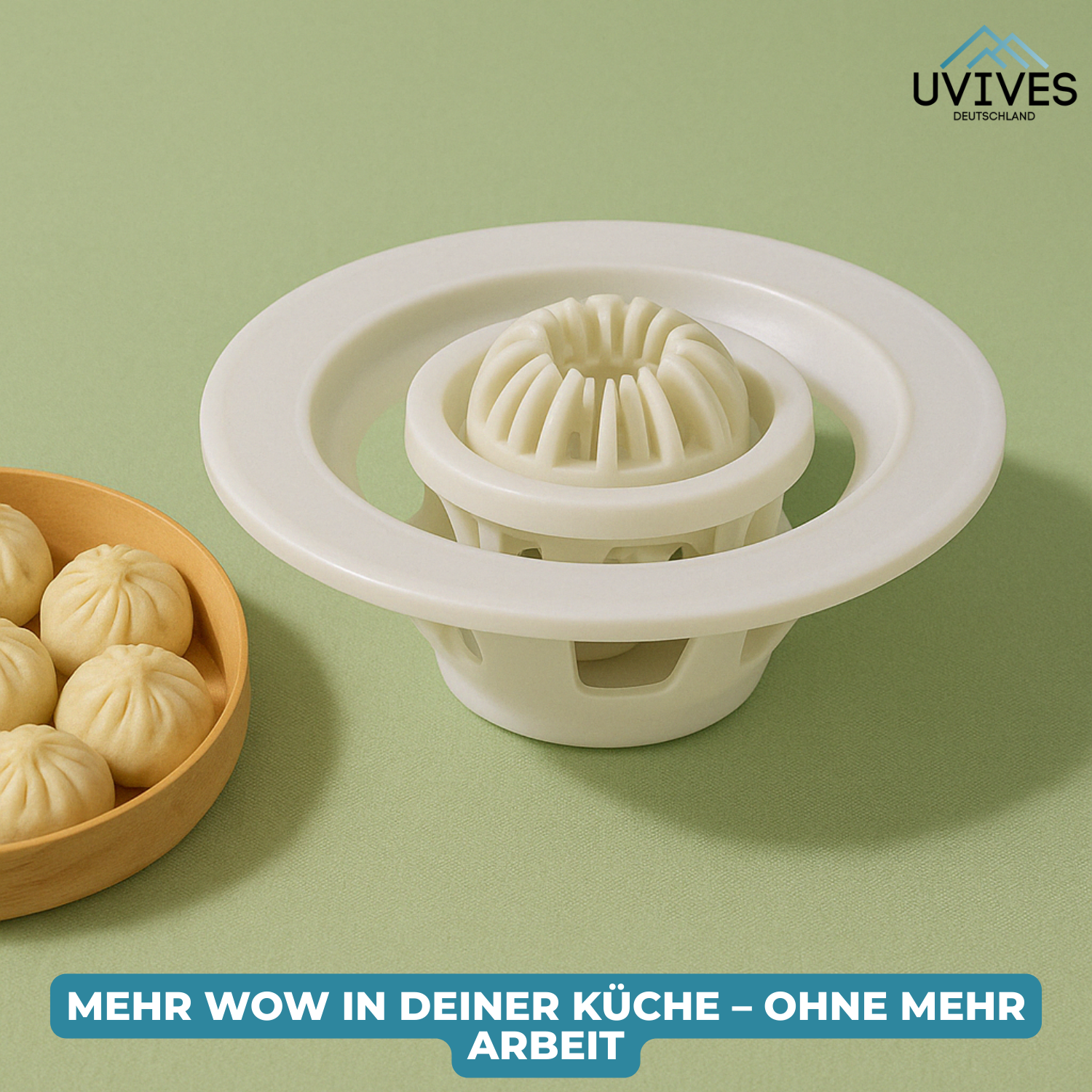 BunBud – Effortless Flower-Shaped Buns and Dumplings Every Time