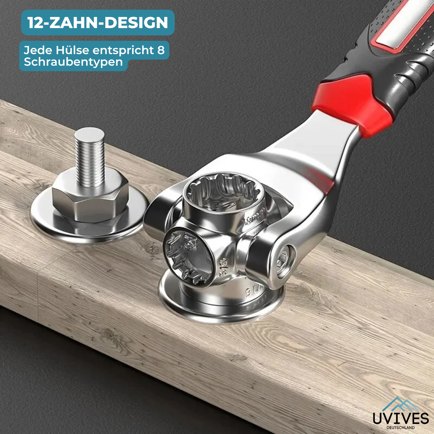 TigerWrench – The Ultimate 8-in-1 Wrench for Every Project!