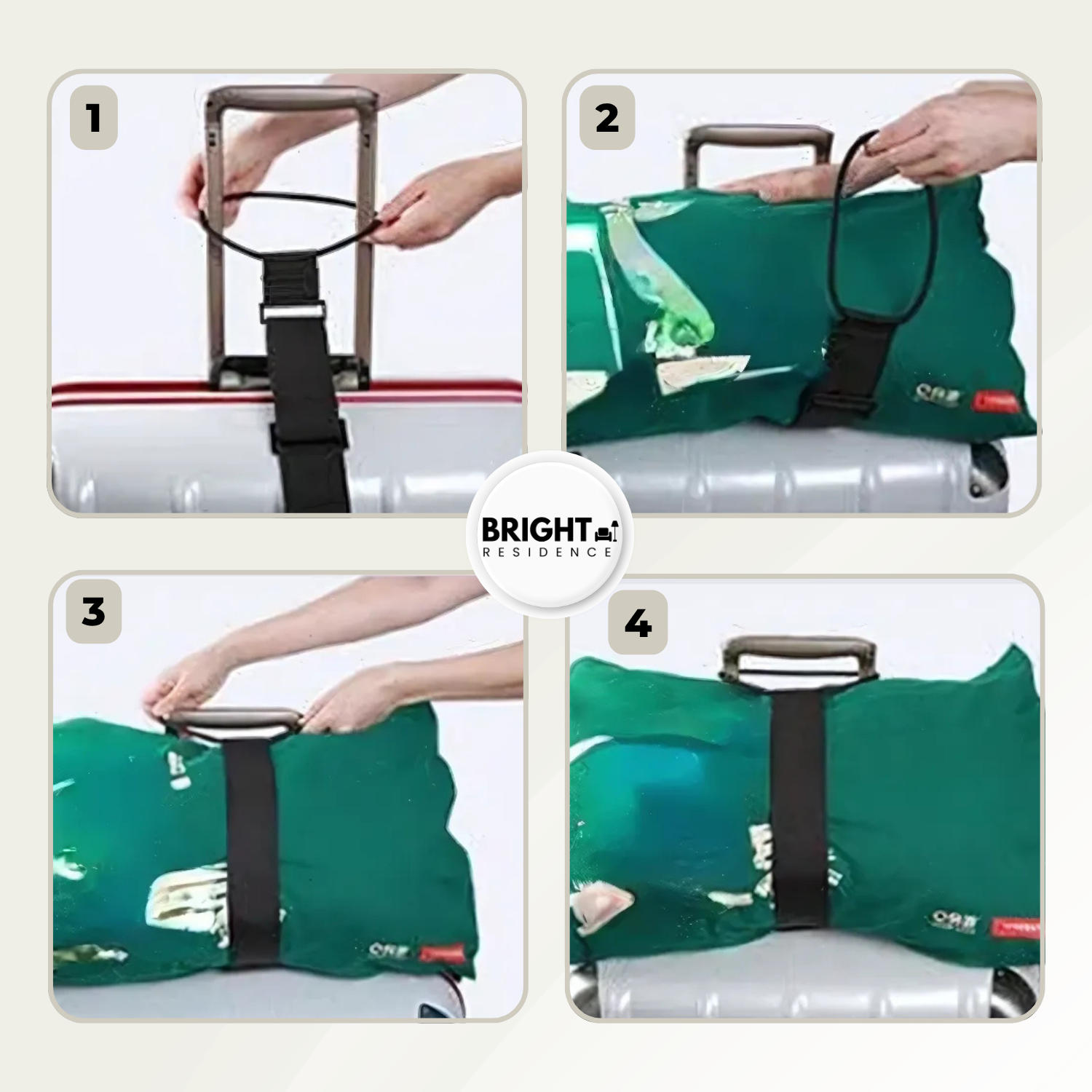 1+1 FREE | TravelStrap - Intelligent elastic luggage strap