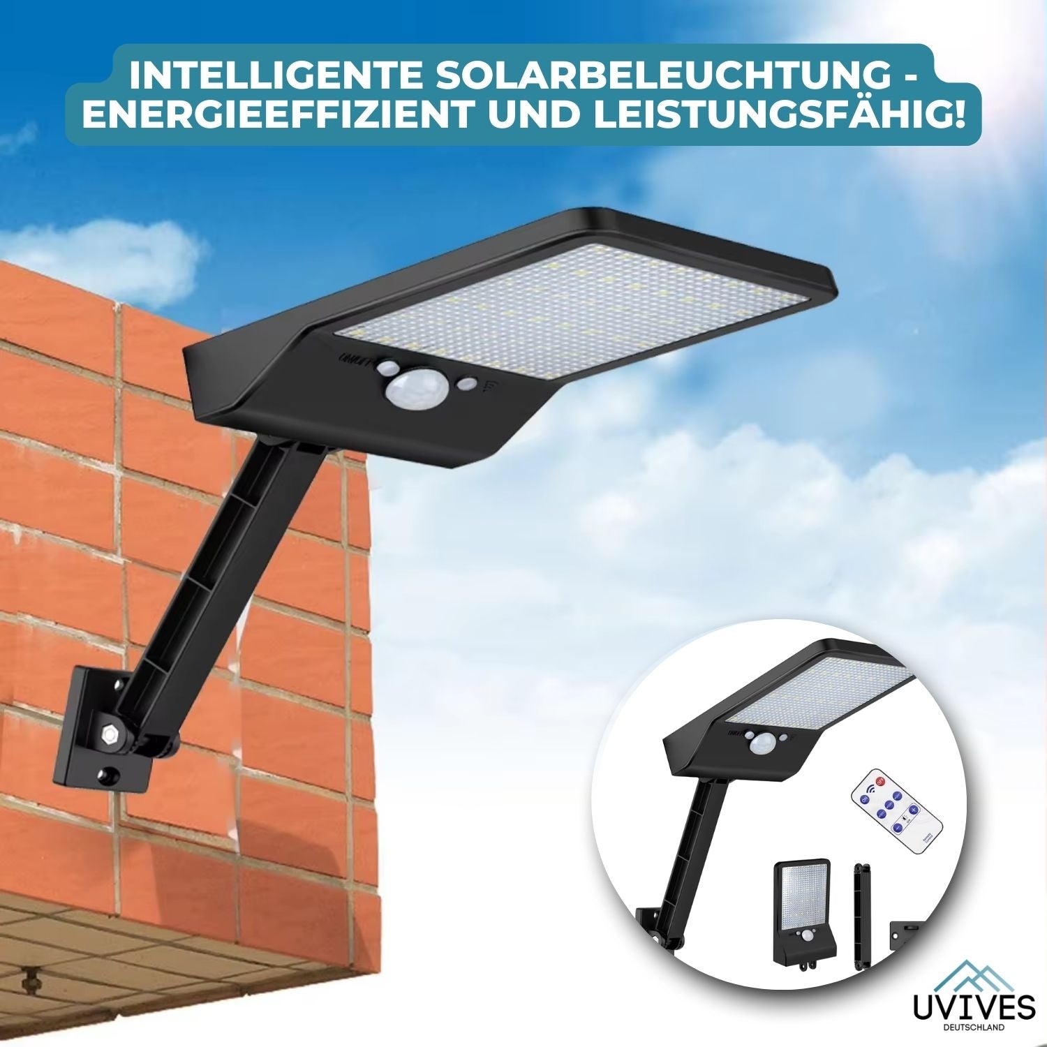 HelioGlow™ - Rotatable sun sensor light
