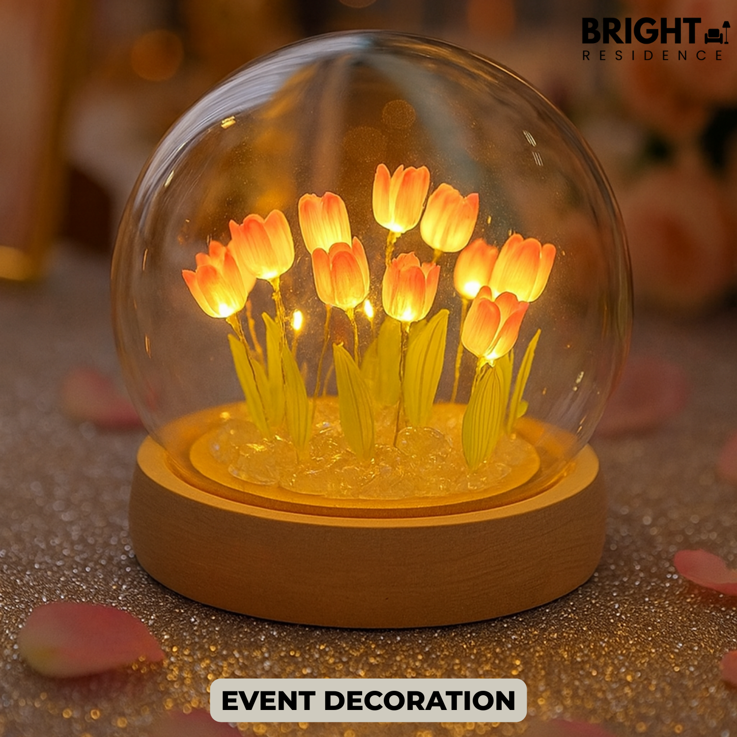 TulipGlow – Soft Light & Stylish Decor!