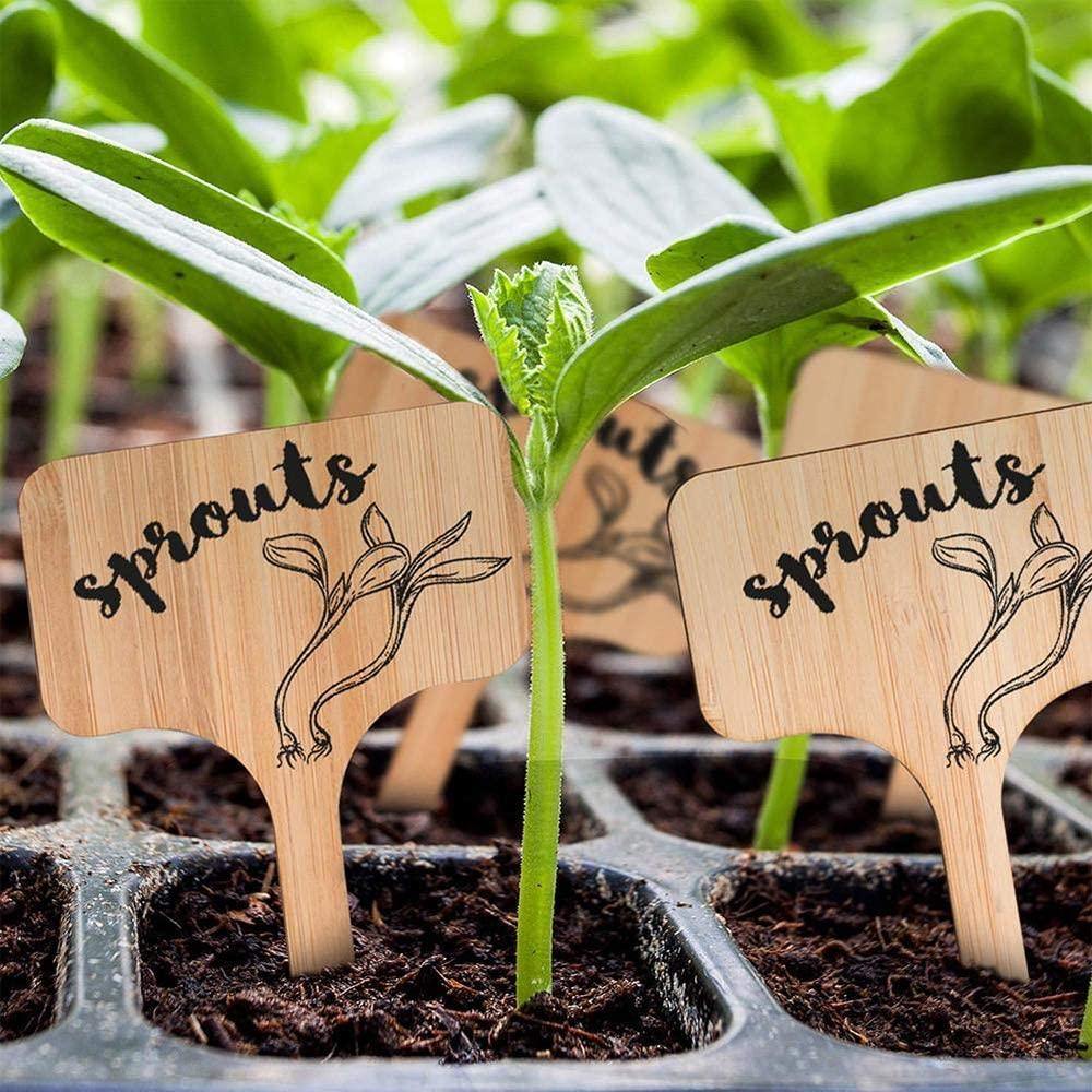 PlantSign - Bamboo plant signs for garden & decoration