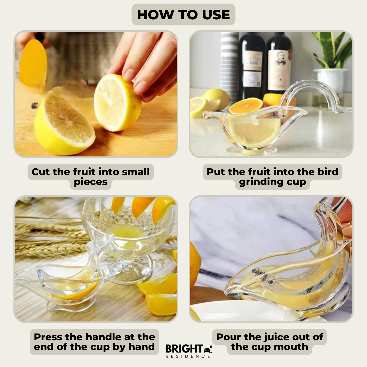 CitrusBird - citrus flavor served directly and cleanly!