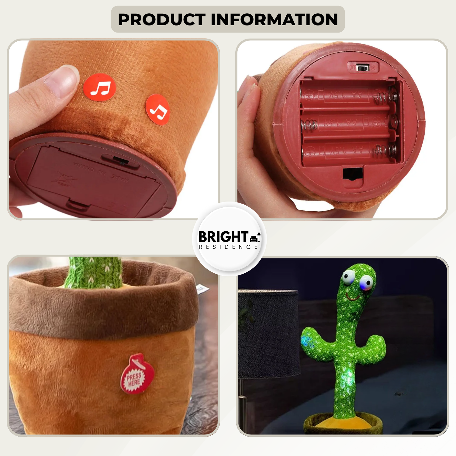 CactusBuddy™ - The talking, singing & dancing cactus