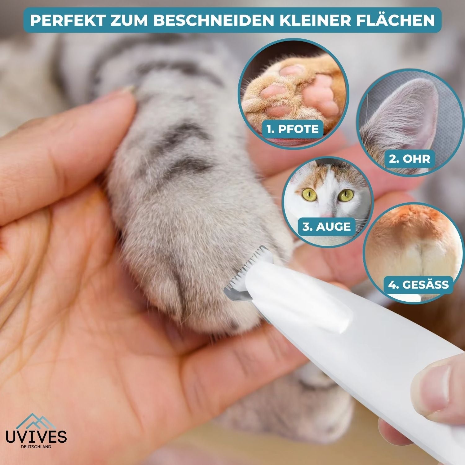 FurTrim™ - Trimmer for cat and dog paws