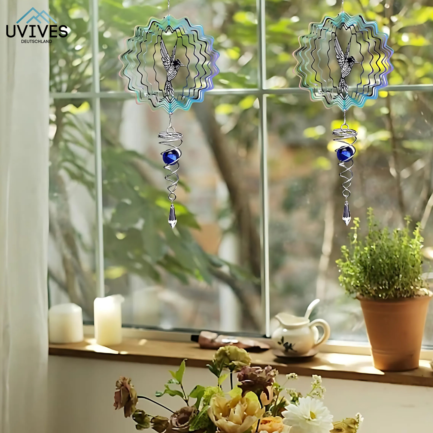 HummingSpin – Transform Your Garden with Mesmerizing Wind Chimes!