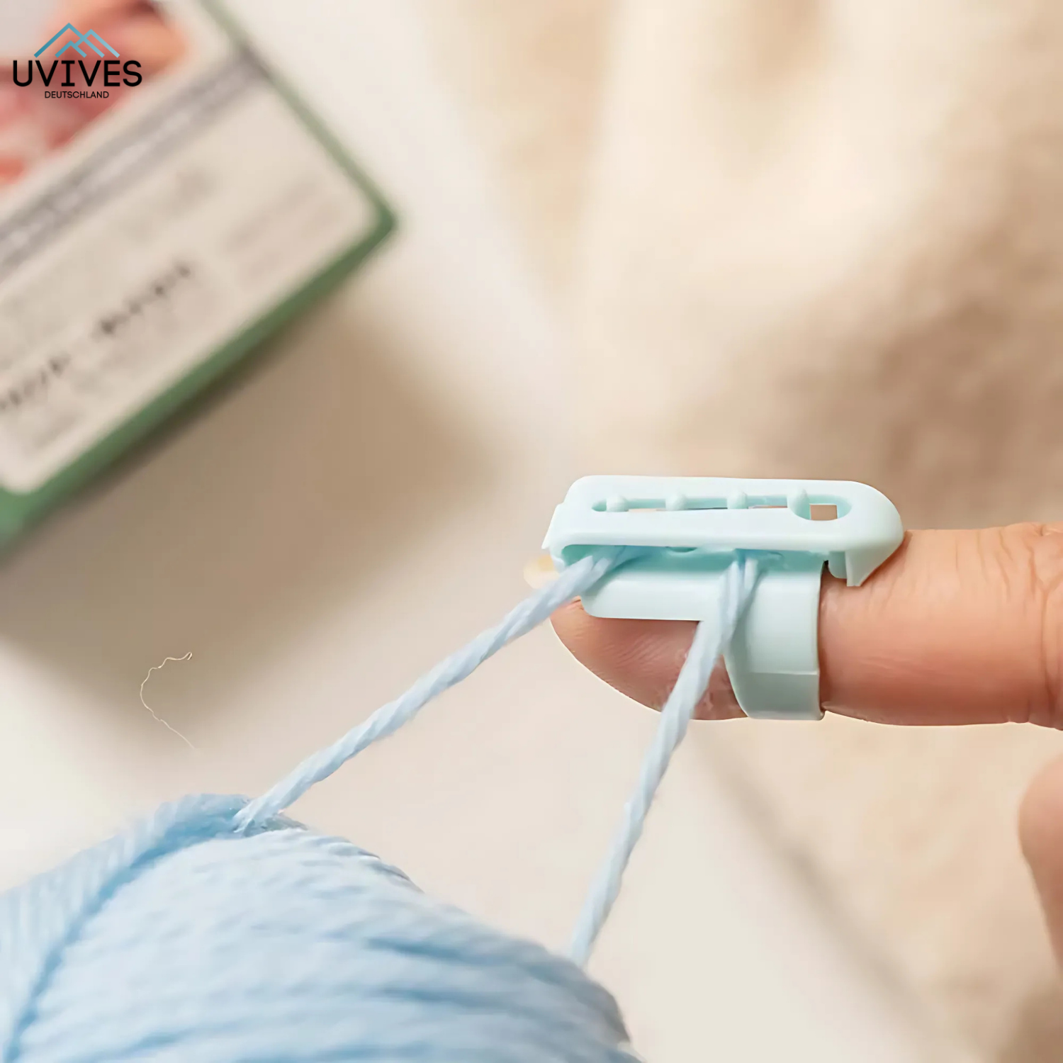 2+3 FREE | EasyThread – The Ultimate Yarn Guide Ring for Tangle-Free Knitting