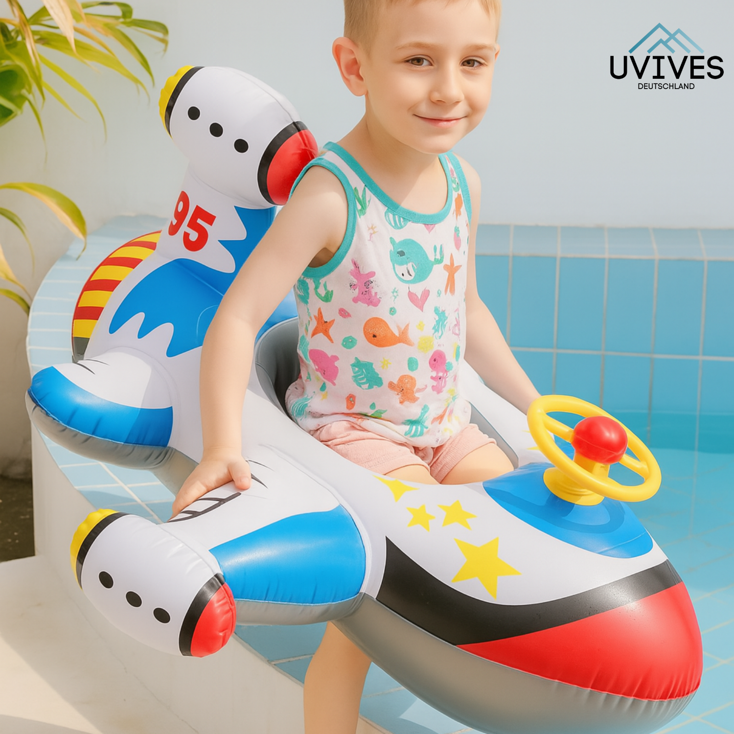 AquaFly – The Ultimate Toddler Pool Toy for Safe Water Fun!