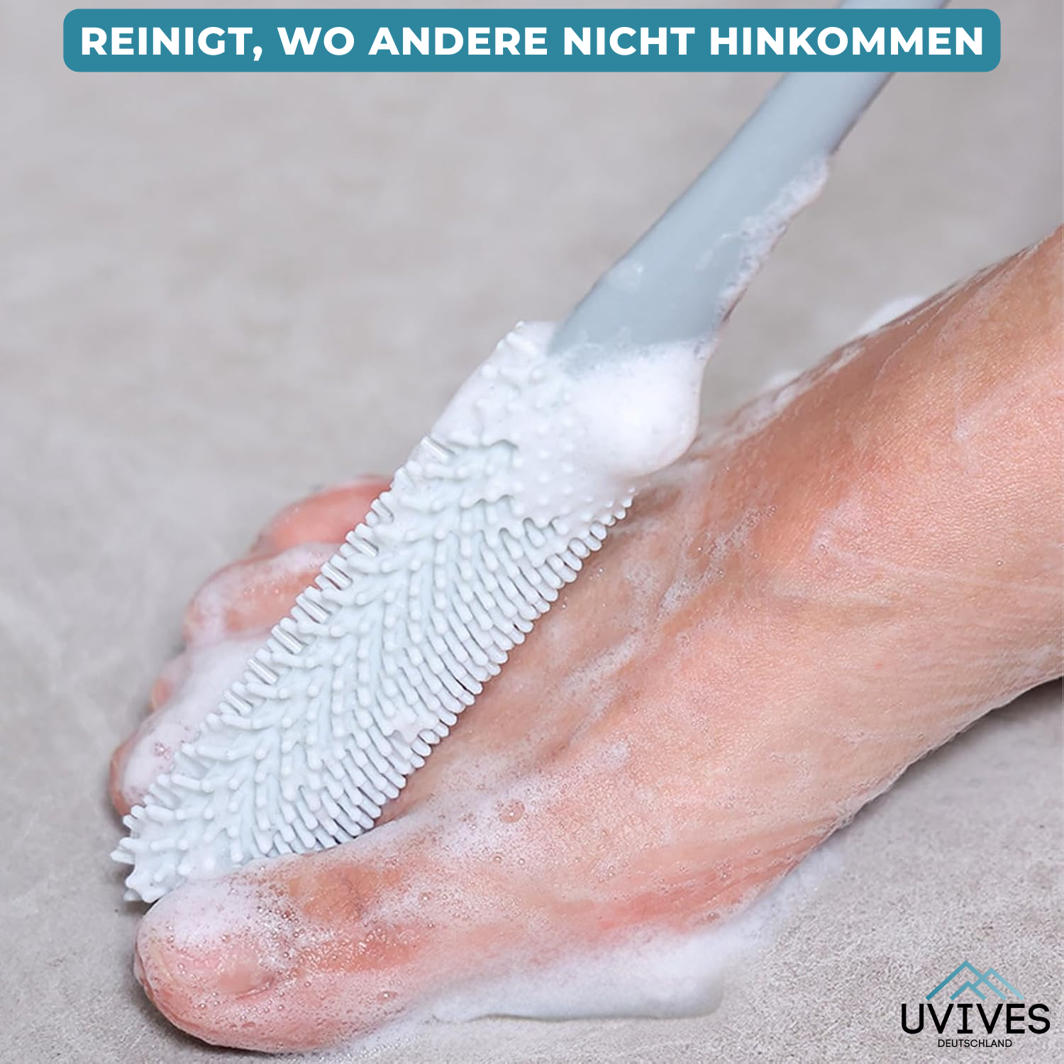 ToeClean - Gentle & effective cleaning between the toes