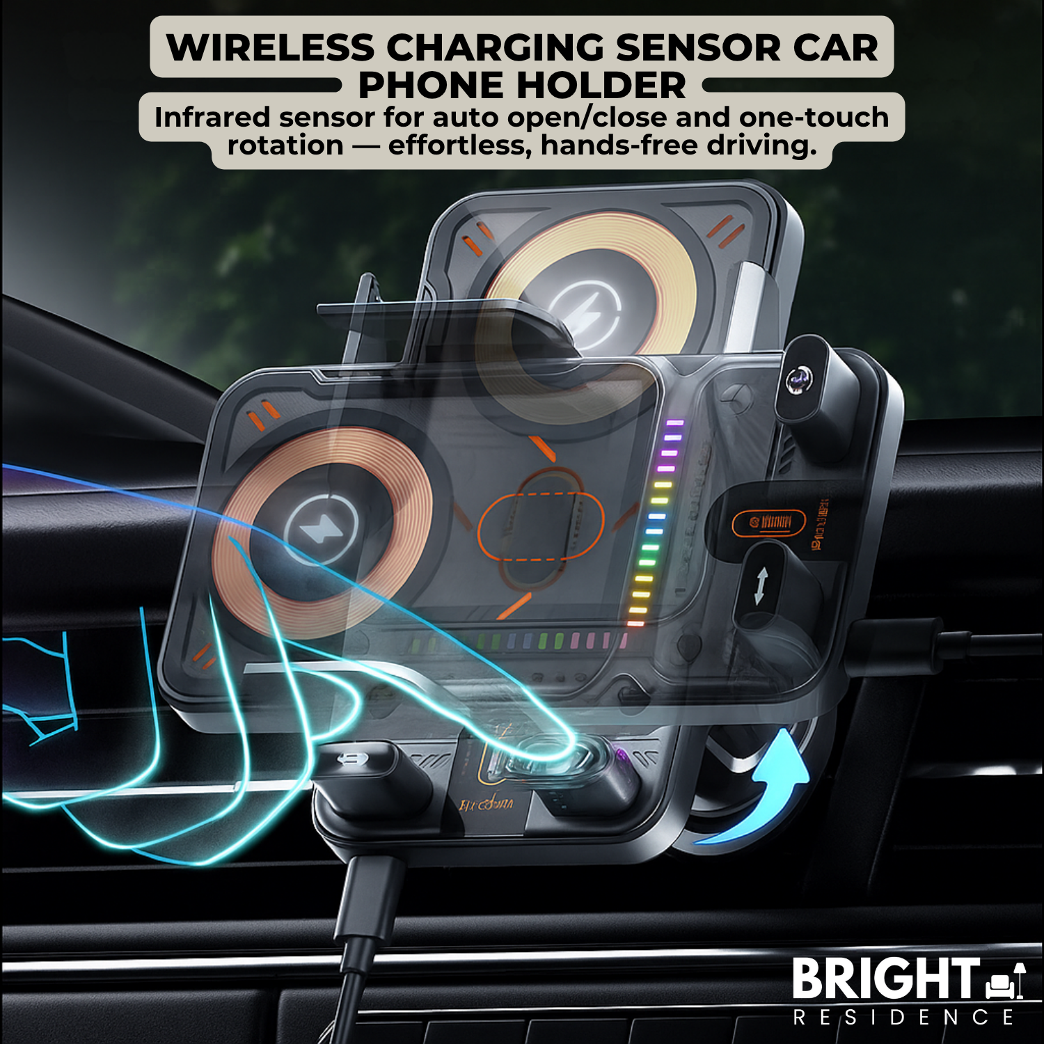 PowerDrive Pro – Safe charging & navigation in the car