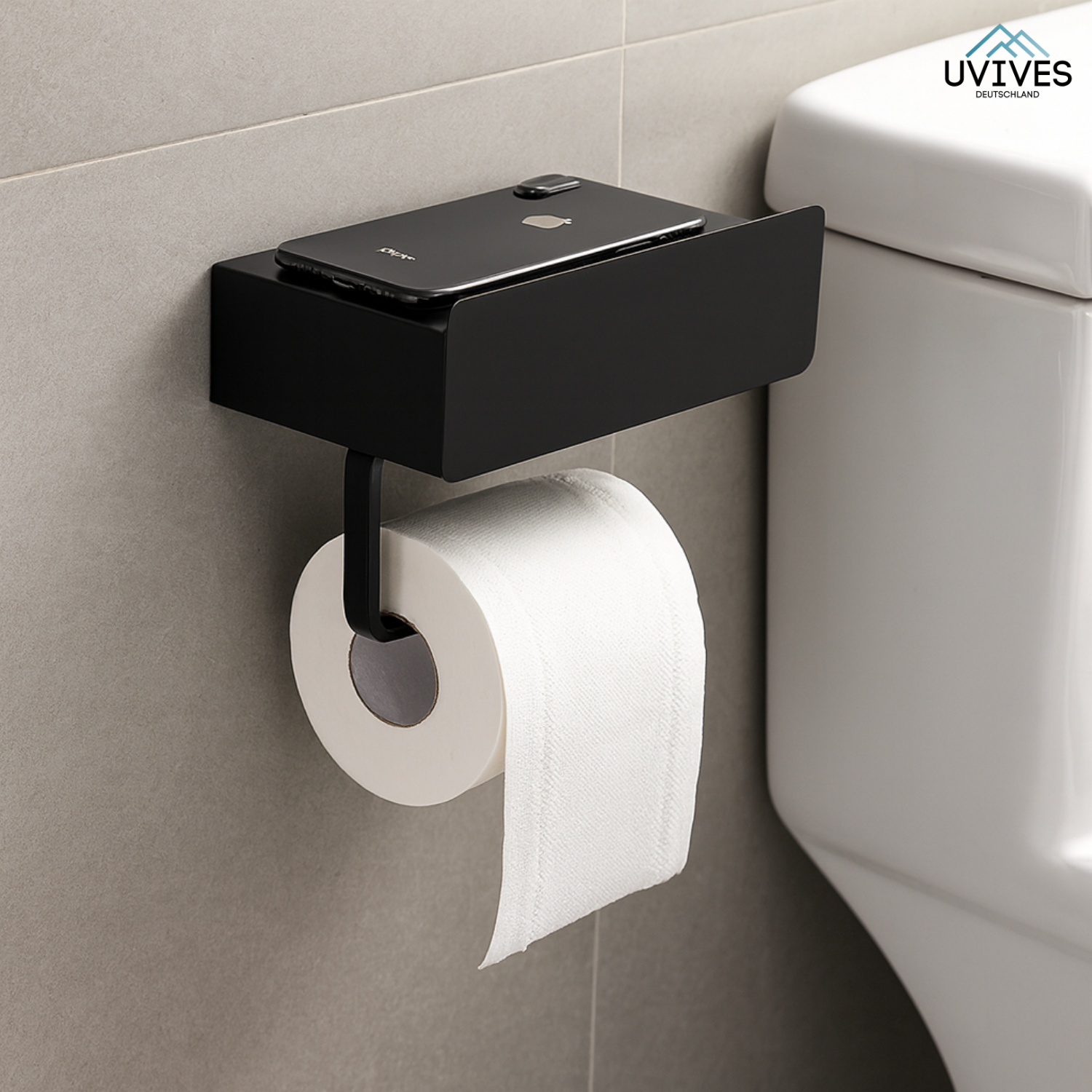 WipeNest – The Ultimate Toilet Paper Holder with Hidden Storage!