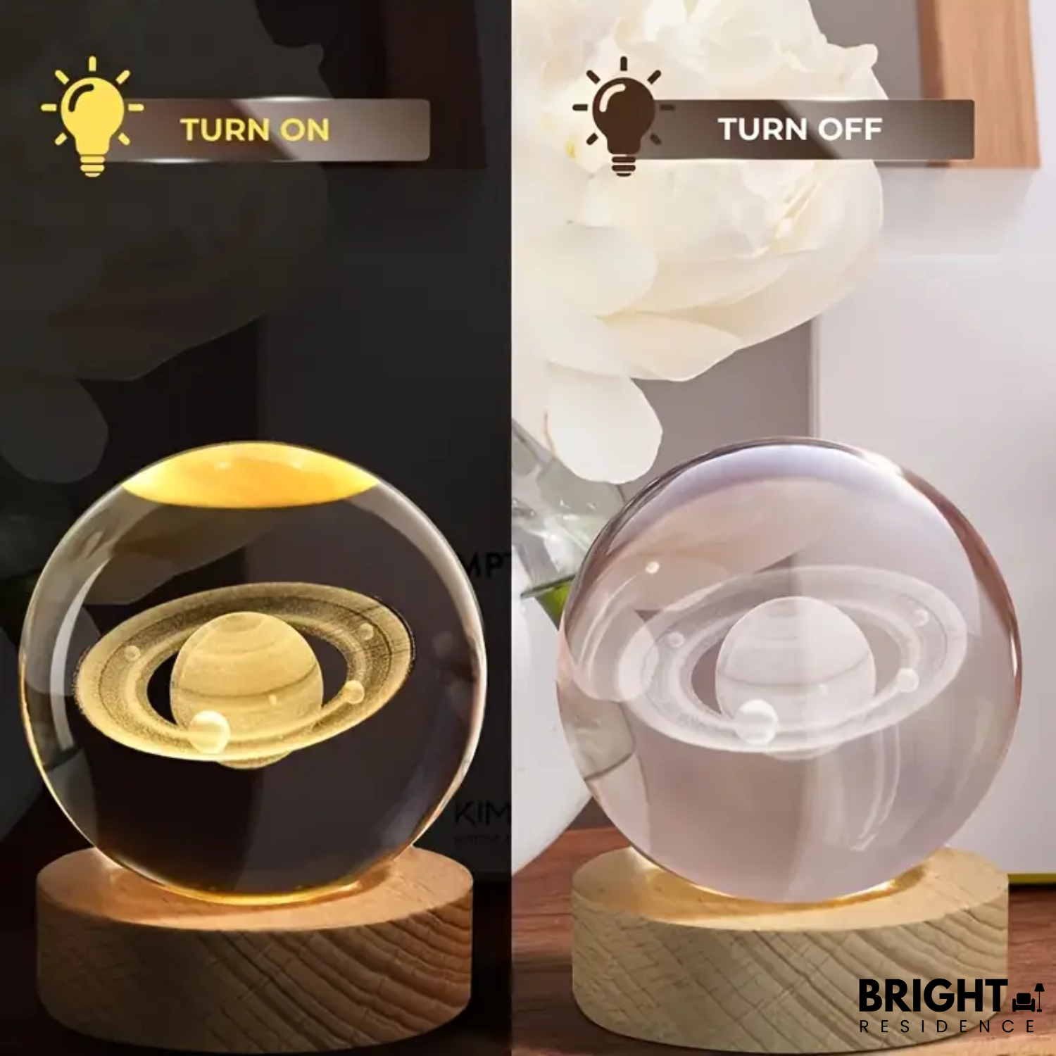 AuraSphere – The Enchanting Floating Lamp for Positive Energy