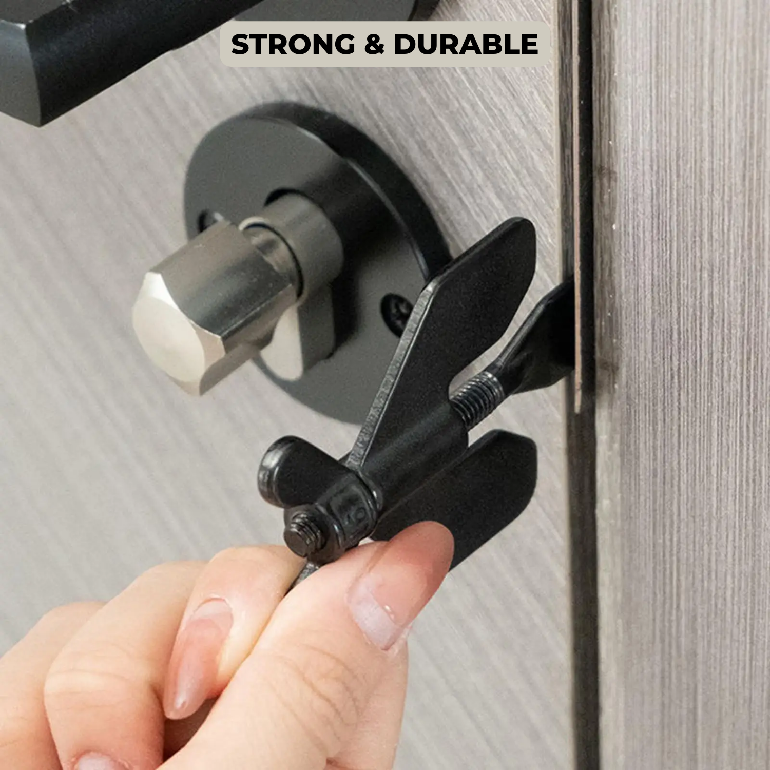 SafeStay – Your portable door lock for on the go!