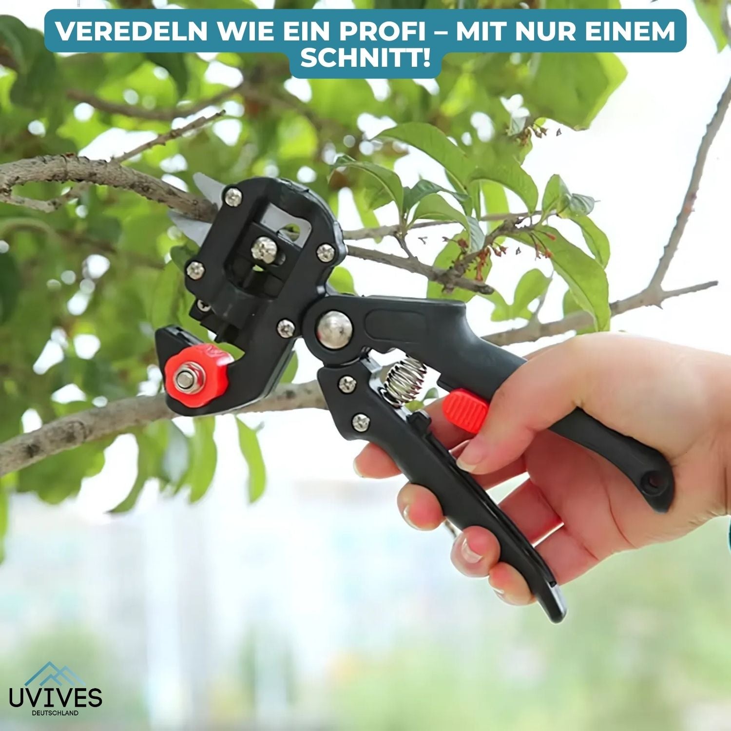 FloraGraft™ - Professional 2-in-1 grafting and pruning shears