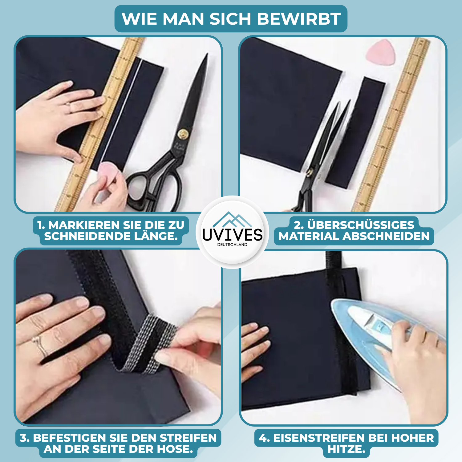 1+1 FREE | EasyHem - Perfect trouser lengths in seconds
