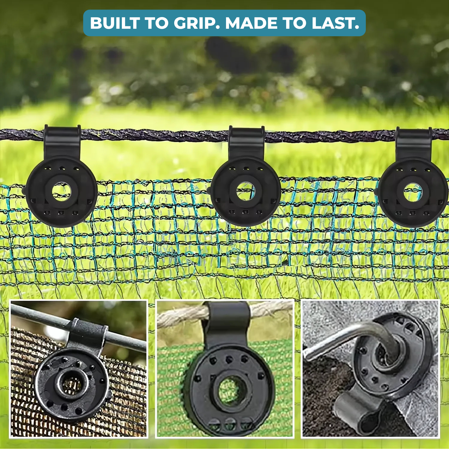 20+20 FREE | SchutzClip™ - Sun protection net clip