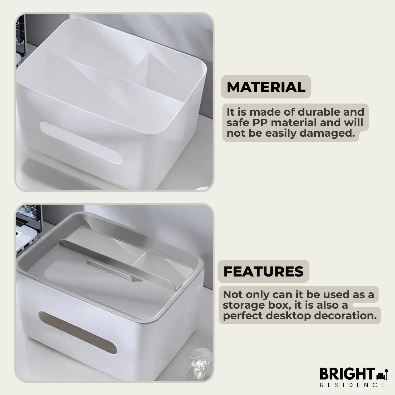 NeatHold – The Chic and Practical Tissue Box Organizer