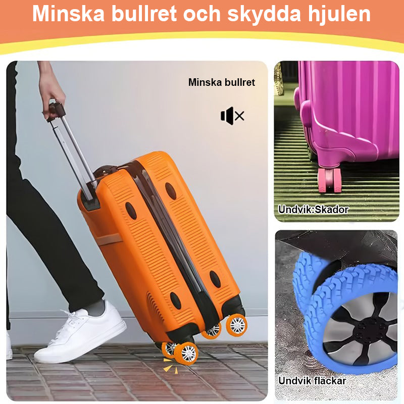 4+4 FREE | WheelShield - Protects your suitcase wheels and reduces noise