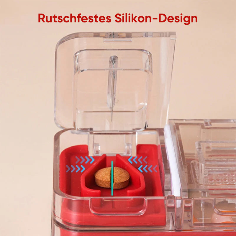 1+1 FREE | MediSnap – The Compact 2-in-1 Pill Box with Cutter for On-the-Go Convenience