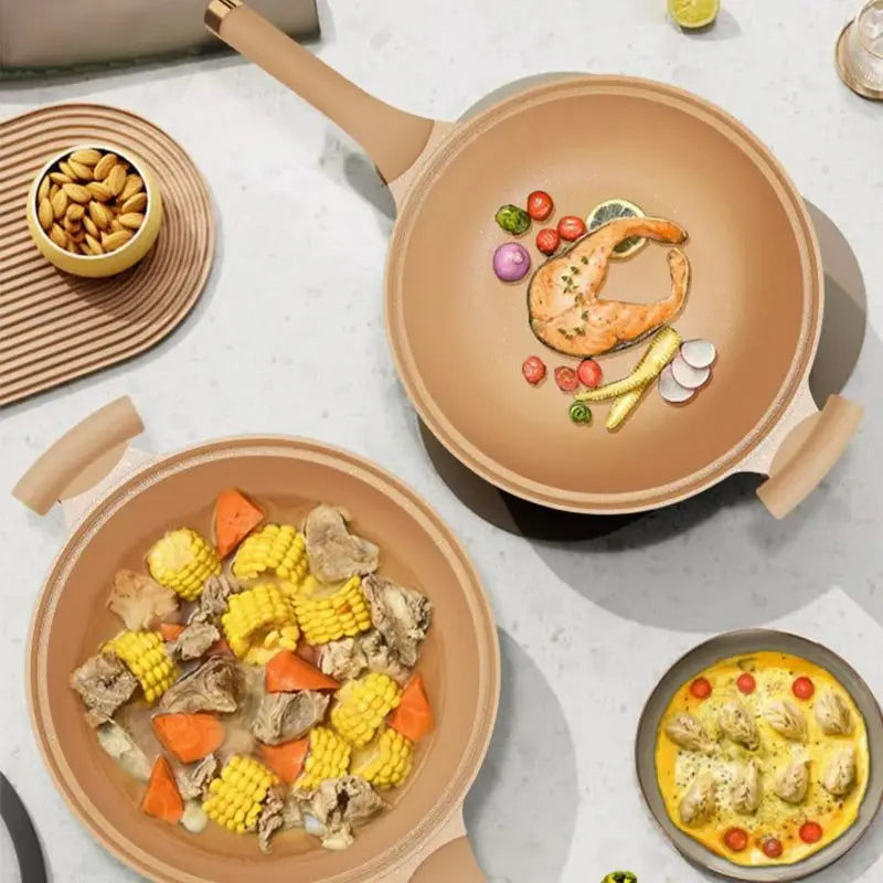 ChefPro – The Ultimate Non-Stick Wok with Steamer for Healthy Cooking