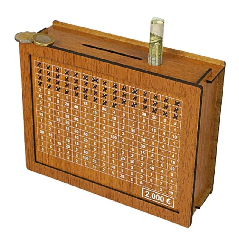 50% OFF | WealthBox™ - Wooden money box