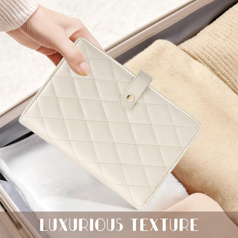 GlamFold – Elegant Foldable Jewelry Organizer for Travel & Home