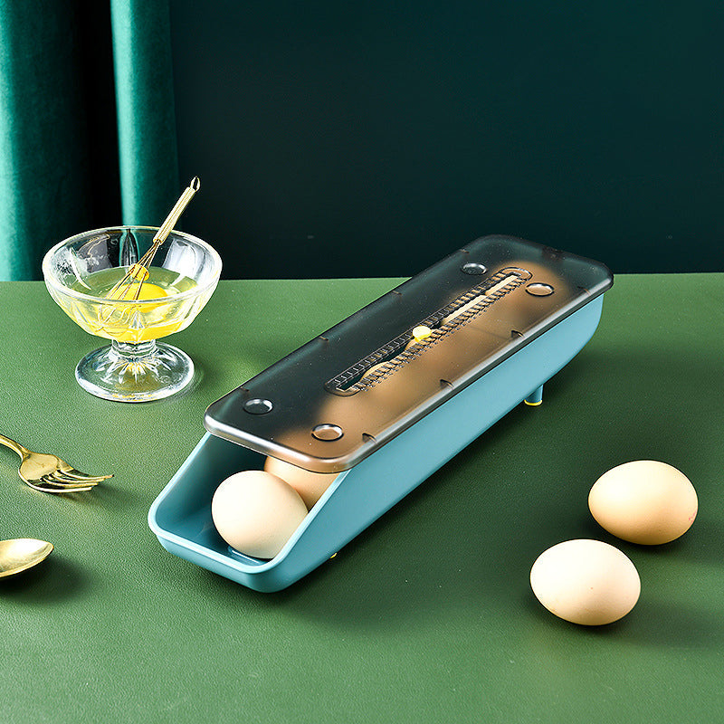 EggSlideBox – Effortless, Safe Egg Storage for a Neat Kitchen