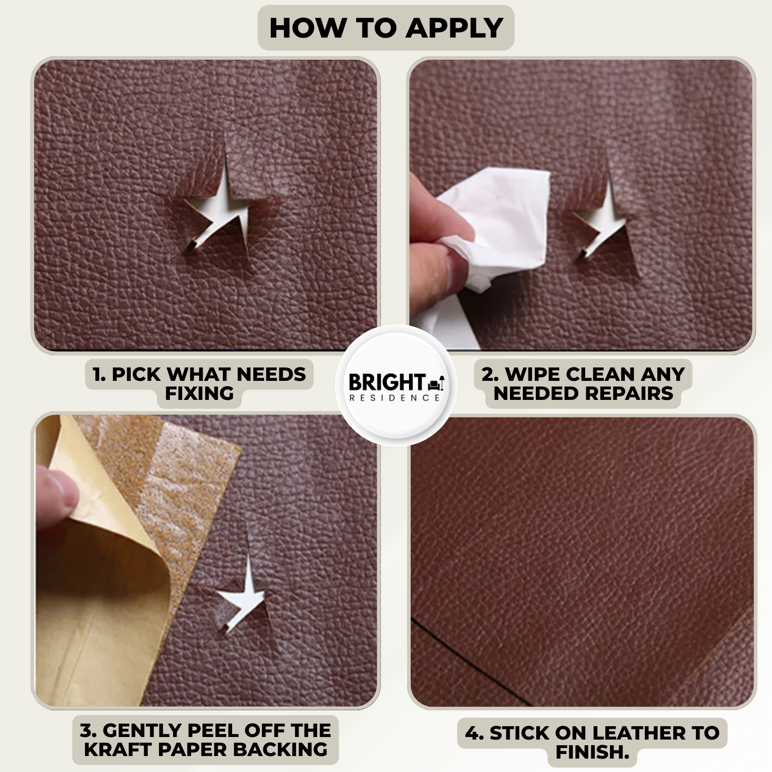 LeatherFix™ - Elegant repair in seconds
