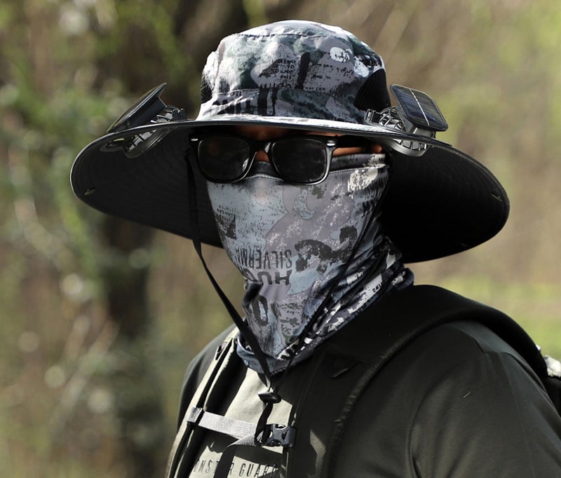 AirShade – Solar-Powered Cooling Hat for Outdoor Comfort