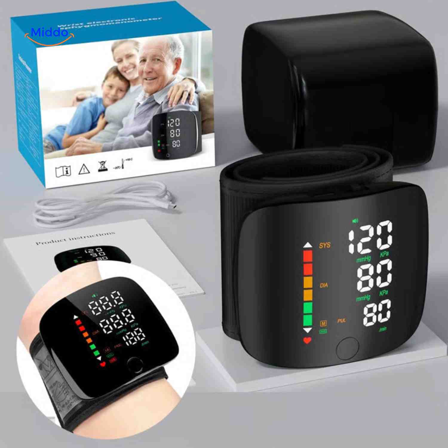 CardioCheck – Precise Blood Pressure Monitoring Conveniently on the Wrist