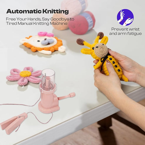 KnitBuddy – Effortless Cord Knitting Tool for Creative Projects