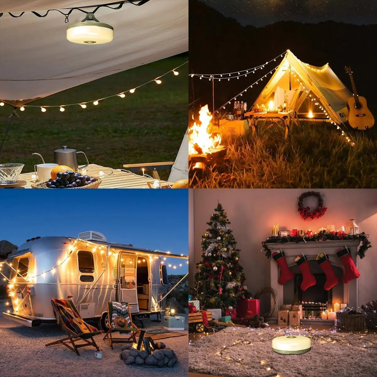 GlowMate Outdoor – 4-in-1 Camping Light for Fun, Function, and Safety