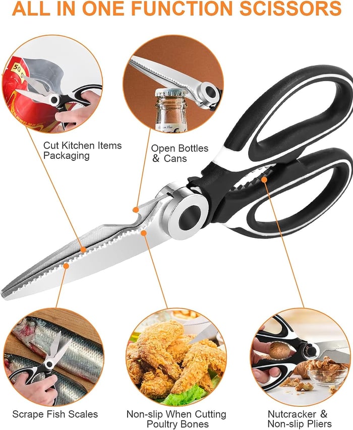 ChefCut – Precision Kitchen Scissors for Every Task